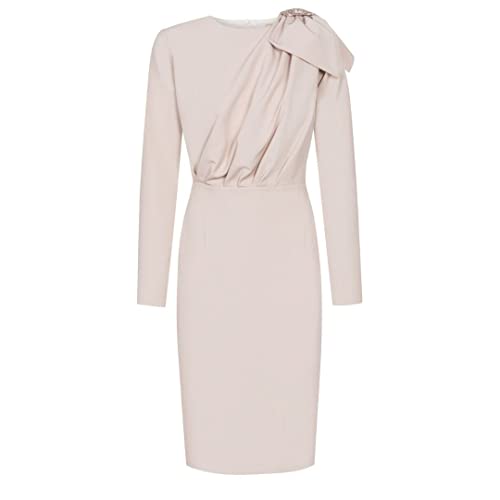 Swing Fashion Women's Bridget | Beige Damen Elegant | Bleistiftkleid | Business Etuikleider | Festliches Partykleid |...