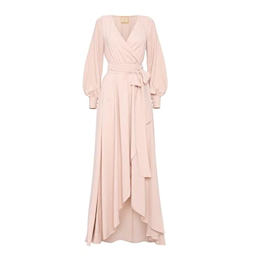 Swing Fashion Women's Irmina Damen Langes Elegantes Festliches Kleid | Partykleid | Abendkleid | Hochzeitskleider |...