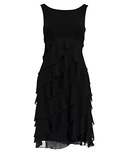 Swing Damen Olivia Kleid, Gr. 38, Schwarz (black 100)