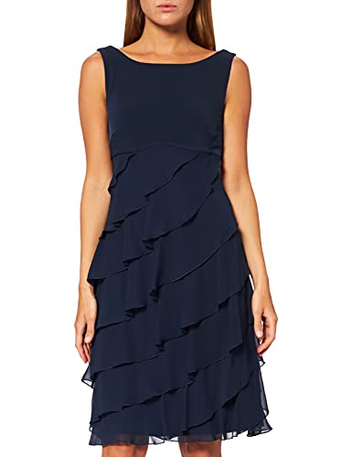 Swing Damen Olivia Kleid, Blau (Marine 300), 42 (42)