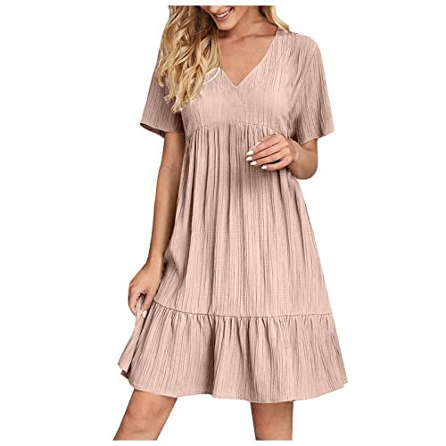 Kleider Damen Festlich Elegant Meine Bestellungen Anzeigen Pleated Vintage Bleistiftkleid V-Ausschnitt Abendkleid Meine...